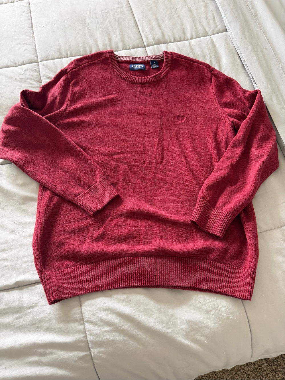 Red sweater